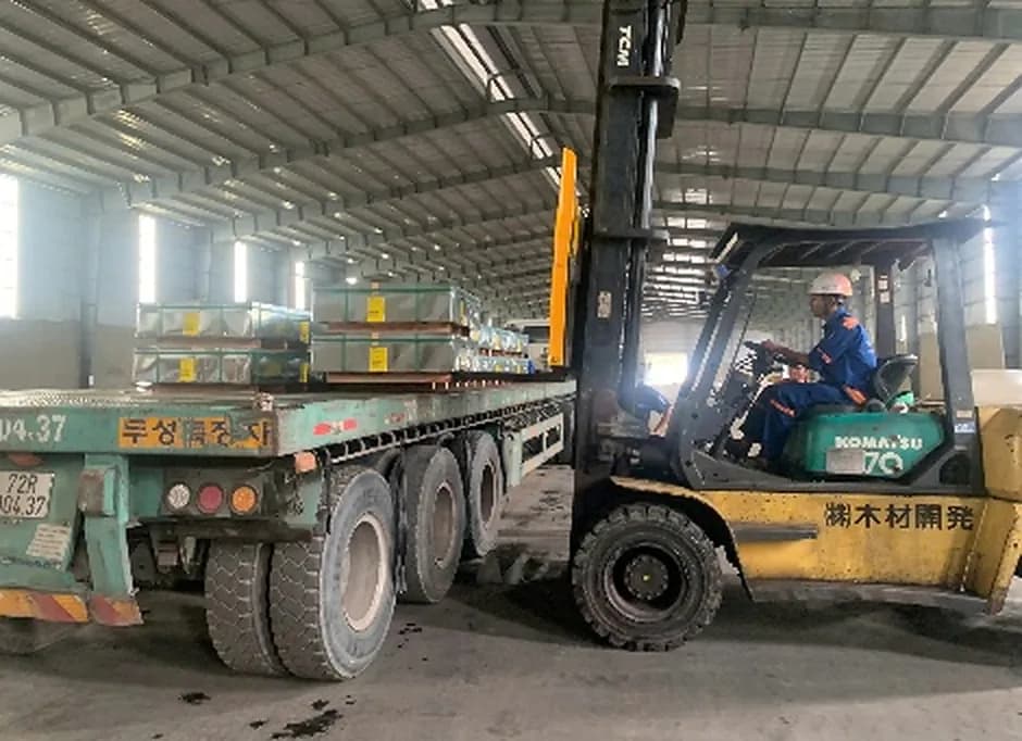 Nâng hạ, xếp dỡ & chằng buộc