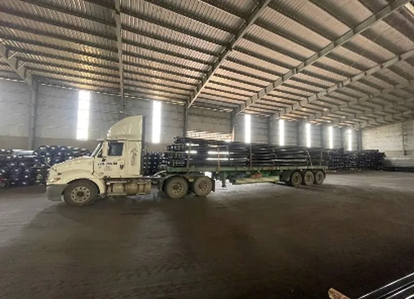 Hàng hóa được chằng buộc an toàn